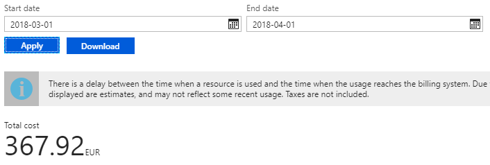 Pierwsza faktura za chmurę